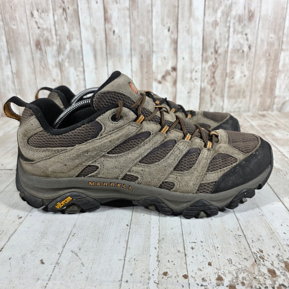 Merrell Moab 3 Mens Hiking Shoes Earth Brown Low Top Vibram J035893 Size 11.5